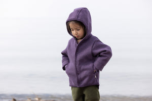 Baby & Kids Boiled Wool Jacket