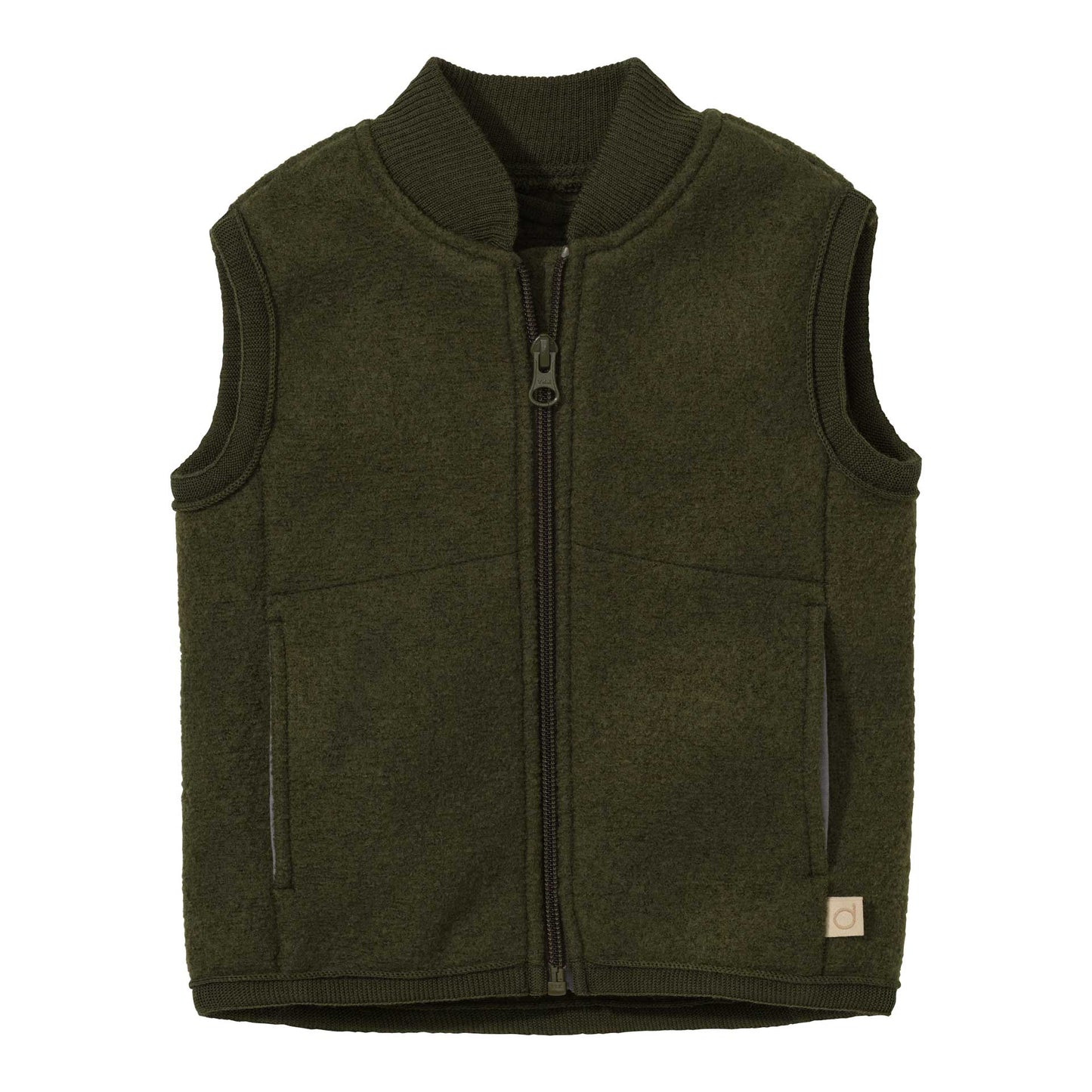 Kids Boiled Wool Vest