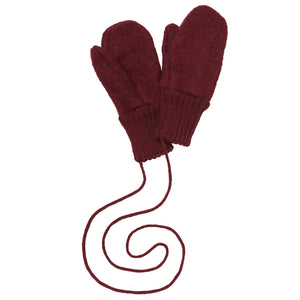 Kids Boiled Wool Mittens