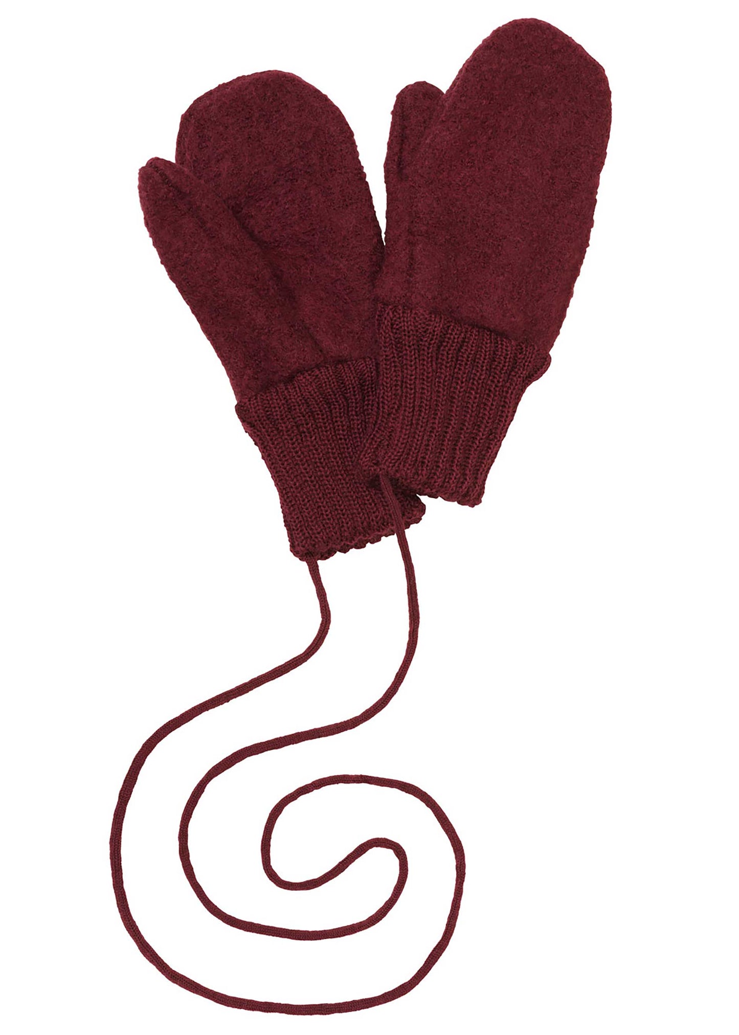 Kids Boiled Wool Gloves
