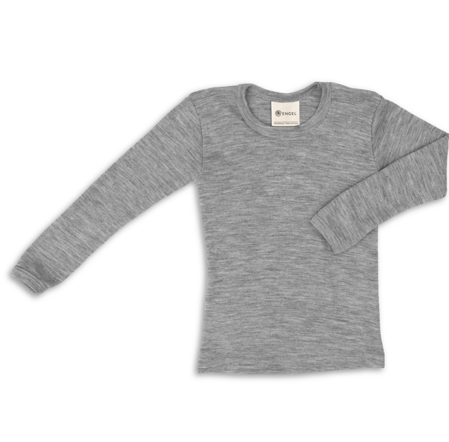 Kids Wool & Silk Long Sleeve Shirt