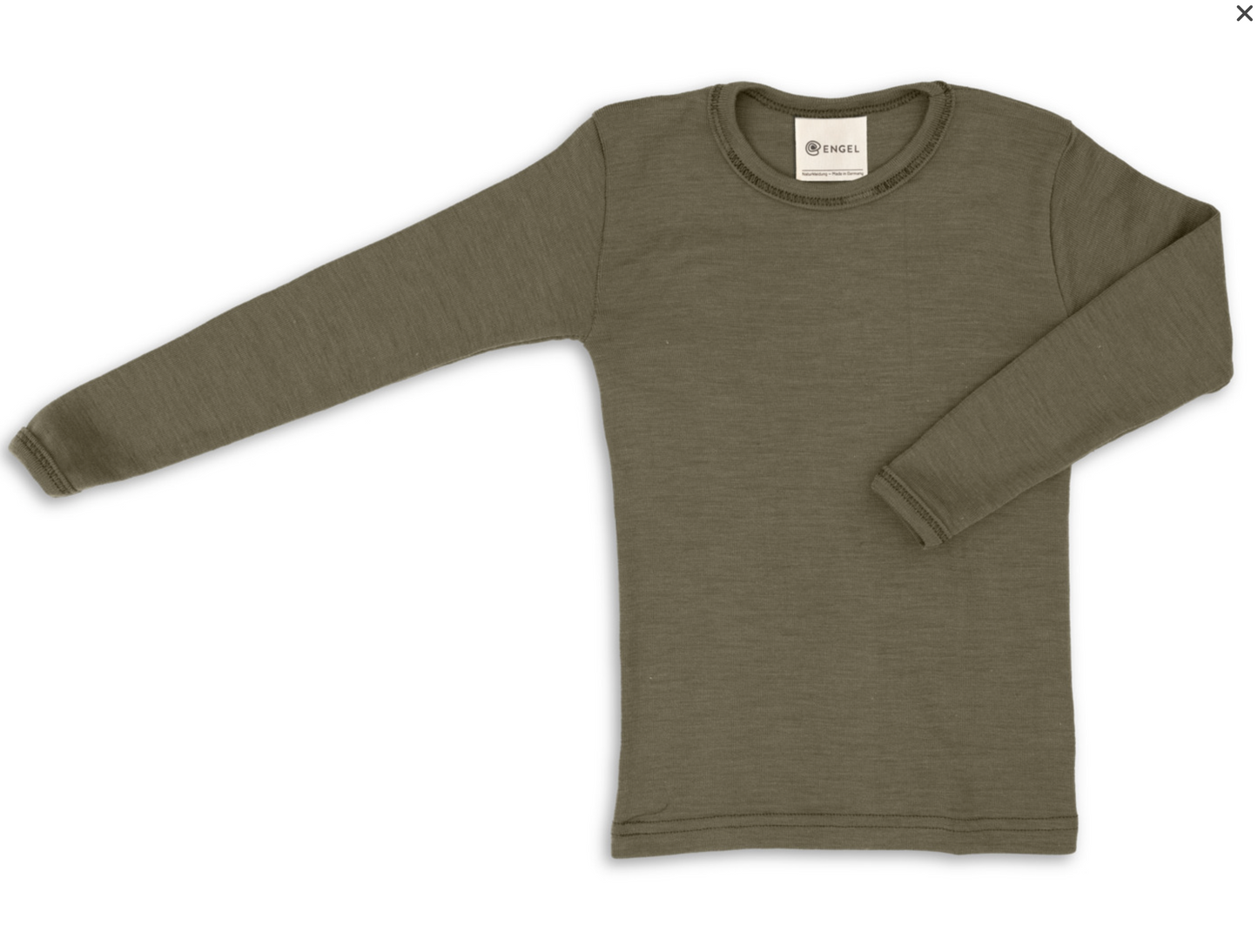 Kids Merino Wool & Silk Long Sleeve Top