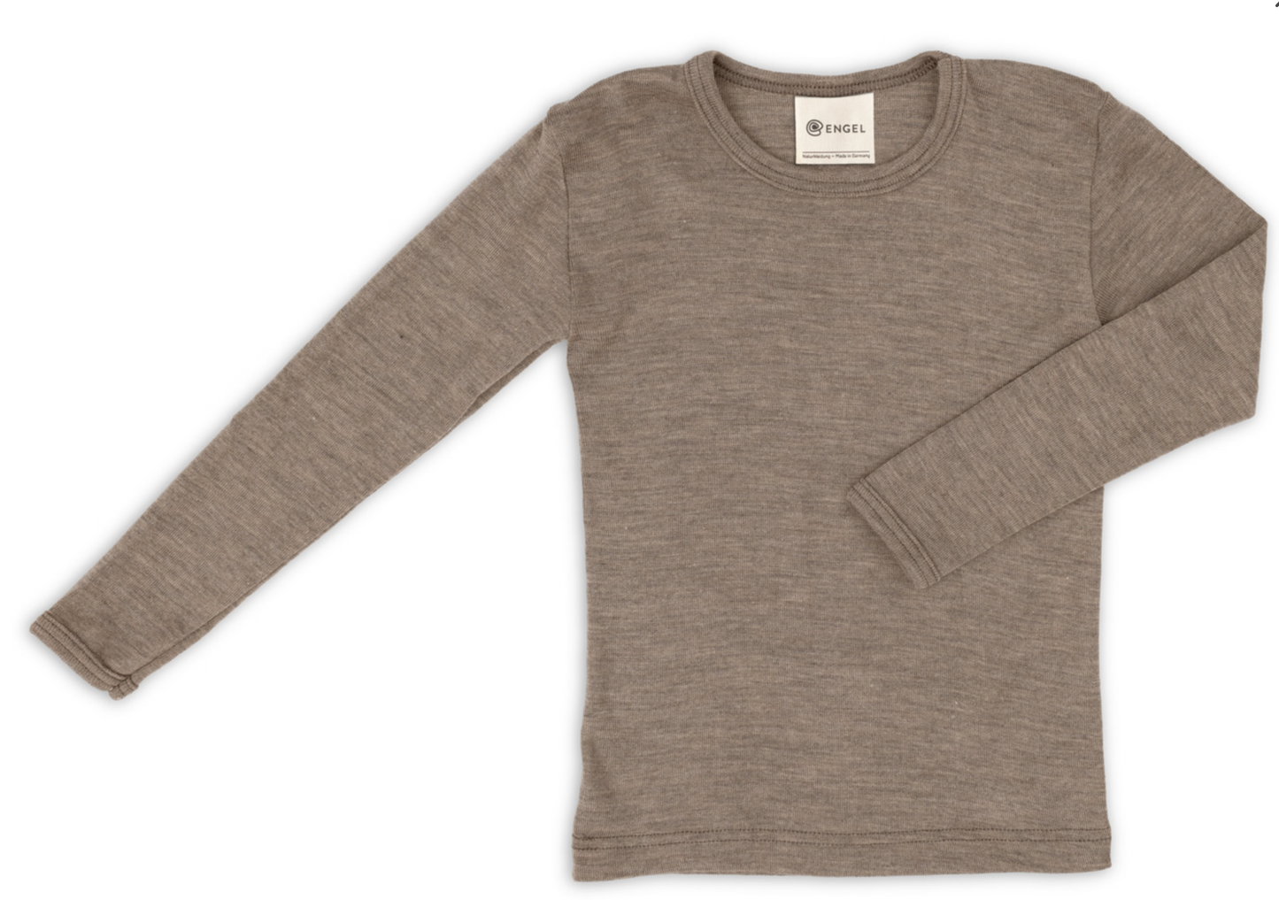 Kids Merino Wool & Silk Long Sleeve Top