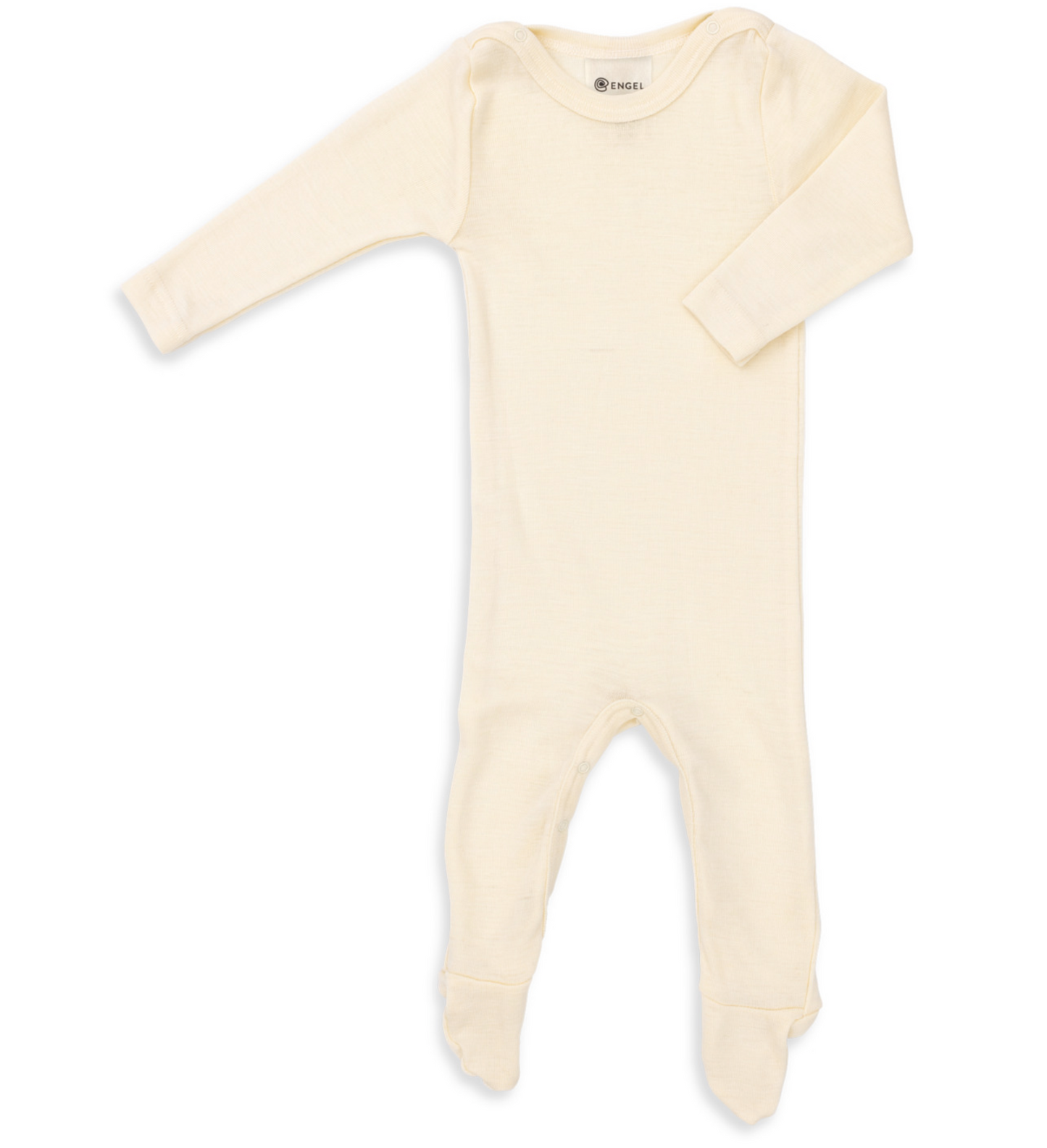 Baby Merino Wool & Silk Footed Pajamas